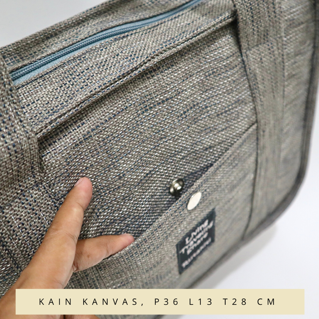 NEVSET Tas Wanita Tas Tote Ukuran Besar Big Jumbo Tas Totebag Wanita Model Terbaru Kanvas Kuat - Gambar 6