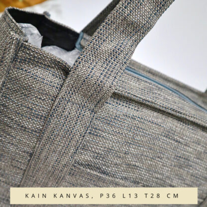 NEVSET Tas Wanita Tas Tote Ukuran Besar Big Jumbo Tas Totebag Wanita Model Terbaru Kanvas Kuat - Gambar 8