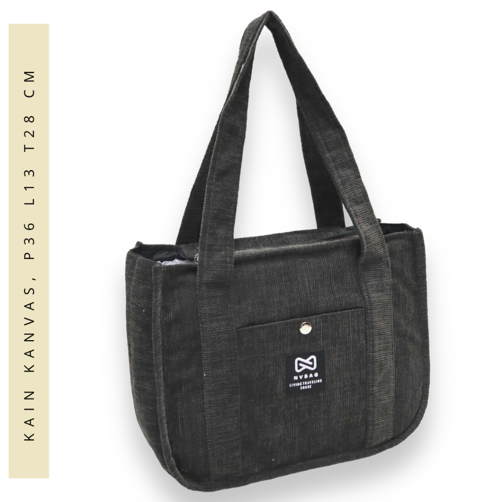 NEVSET Tas Wanita Tas Tote Ukuran Besar Big Jumbo Tas Totebag Wanita Model Terbaru Kanvas Kuat