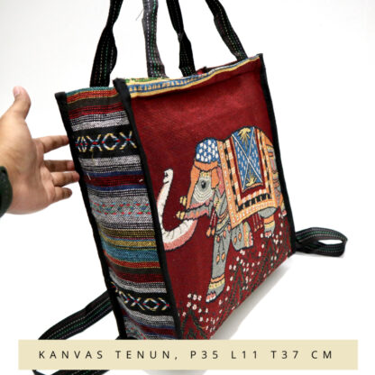 Promo Fashion ransel motif Karakter tutup tanpa boneka /tas ransel murah /fashion wanita Lokal Punya - Gambar 3